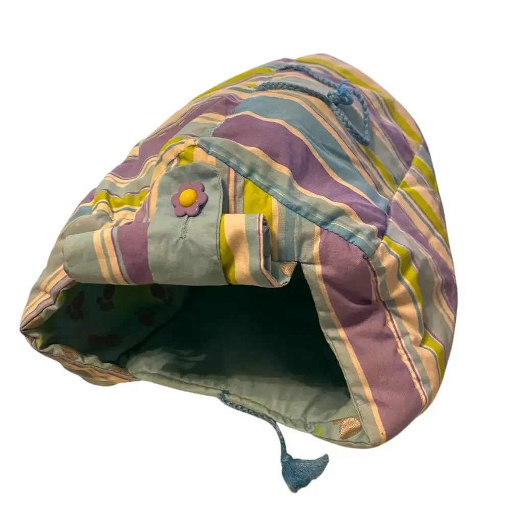 Vintage American Girl Pet Coconut’s Reversible Soft Dog House Tent